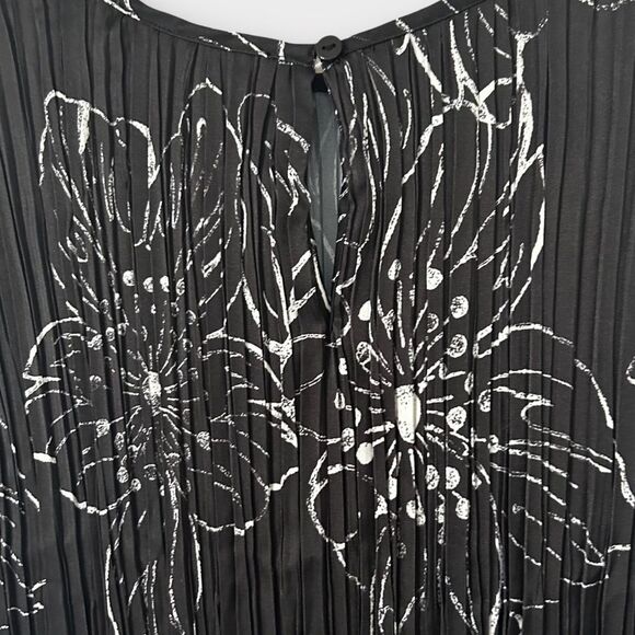 Kate & Mallory Ribbed Stretch Floral Blouse Women’s Size 2XL NWOT - Picture 7 of 9